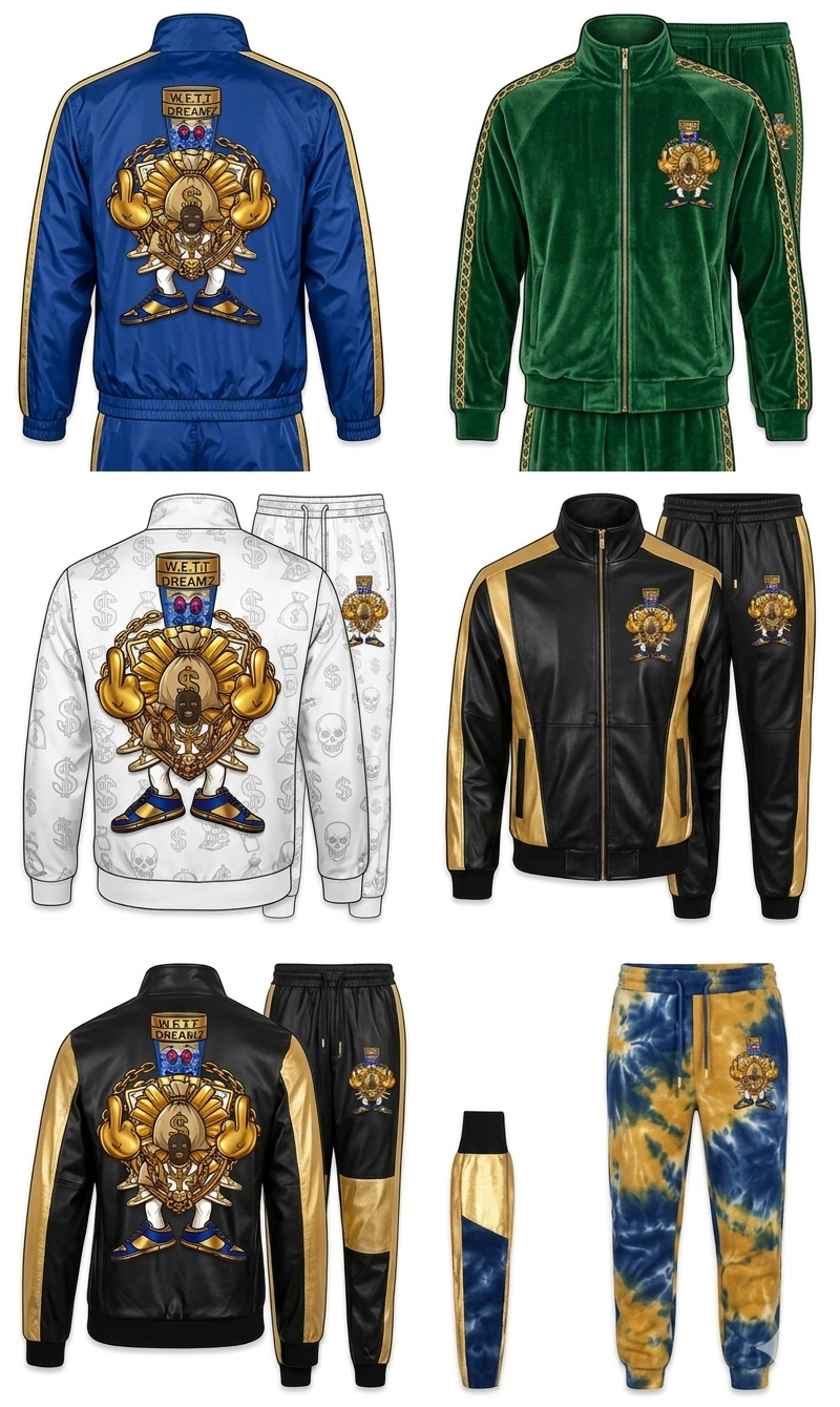 Sweatpants,hoodies,short sleeve shirts,long sleeve shirts, hats,benny's